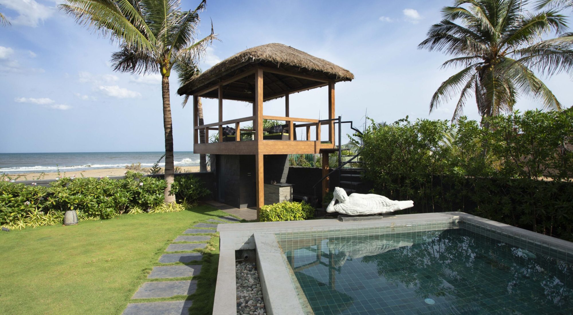 Gazebo 1 - Villa Waves - TYA Getaways - ECR - Chennai