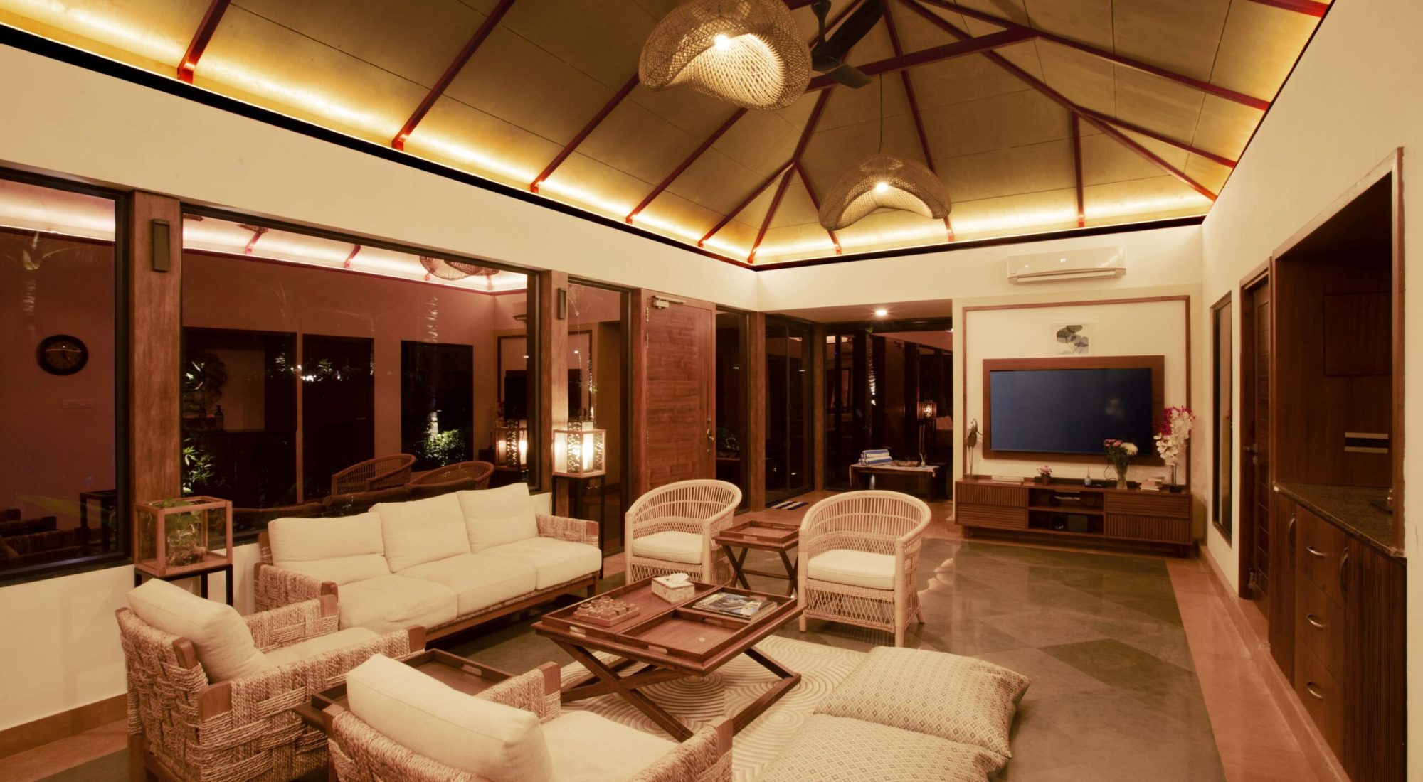 Living room - Villa waves - TYA Getaways - ECR - Chennai