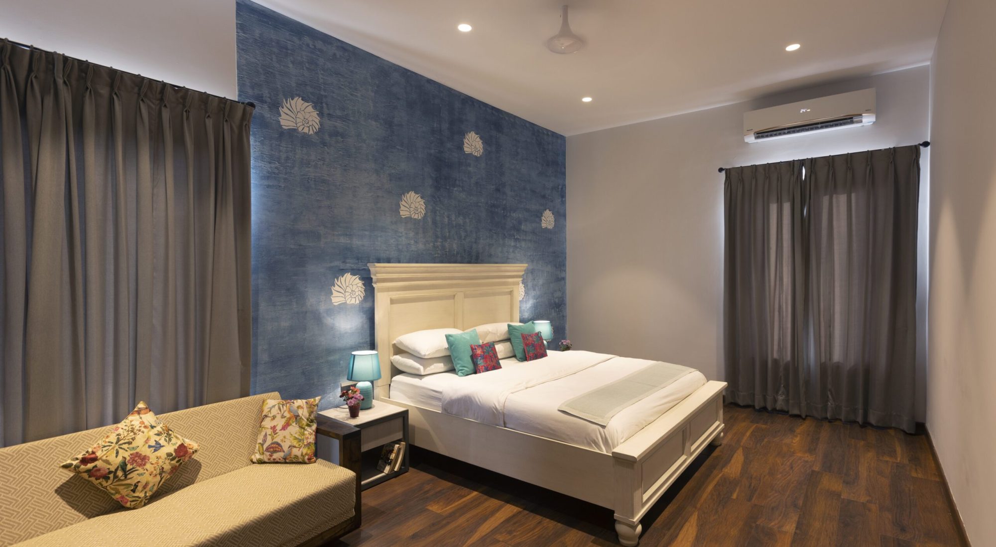 Master Bedroom 1 - 2 - Villa Aqua - TYA Getaways - ECR - Chennai